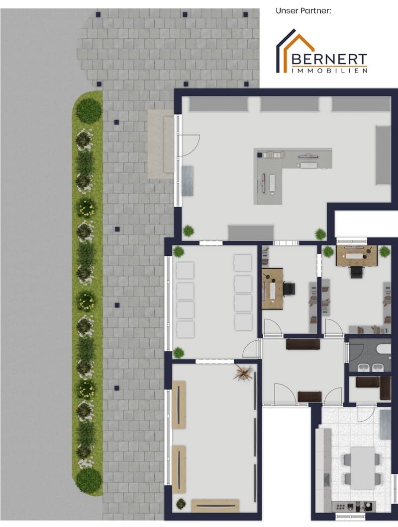 Grundriss Helk-Immobilie Coburg